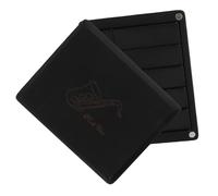 MAJORMENCH Reed Storage Box Woodwind Clarinet Saxophone Holder for Reeds Case Holds Wood Double Sided Carrying Bag Case