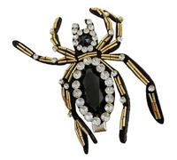 MAJORMENCH Rhinestone Spider Hair Clip Barrette and Hairpin for Women Halloween Hair Accessory Sparkling Jewels