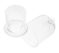 MAJORMENCH Shaker Cup Vintage Style Glass Drinking Cup with Lid for Home Bar and Party Serving