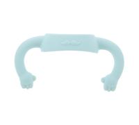 MAJORMENCH Silicone Bottle Handle Grip for Newborns and Boy Girl Blue Nursing Bottle Accessory Enhanced Grip for Secure Feeding
