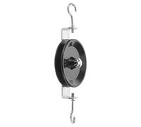 MAJORMENCH Single Pulley Block with Hook for Mechanic Teaching Aid, Heavy Duty Physics Experiment Tool, School Science Supplies for Student Education and Pulley Systems Learning