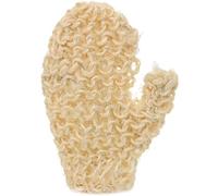 MAJORMENCH Sisal Hemp Exfoliating Glove for Bath and Shower with Enhanced Grip, Gently Exfoliates Skin, Beige Colour, for Body Scrubbing and Skincare Routine
