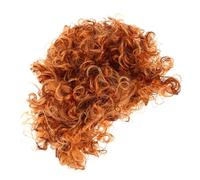 MAJORMENCH Small Curly Wig Women Afro Curly Wig Realistic African Curls for Costume Parties Stage Performances