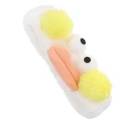 MAJORMENCH Spa Headband Skincare Headband Plush Material Cartoon Style Ear Horn Appearance Creative Design Comfortable Hand Feeling Not Easy to Get Deformed for Female Friends and Girlfriend