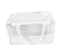 MAJORMENCH Splashproof Large Capacity Makeup Bag Versatile Travel Toiletry Organizer for Women Design Patchwork for Stylish Essentials