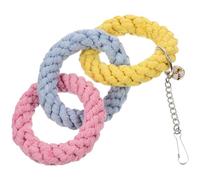 MAJORMENCH Sugar Glider Climbing Rope for Small Animals, Bite-resistant Cloth Material Three, for Developing and Coordination while Climbing and Playing in Cage Random Color