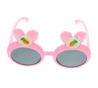 MAJORMENCH Summer Cartoon Sunglasses with Adorable Pink Bunny Design, Lightweight Tpee Material, Protects Eyes from Direct Sunlight, Easy to Wear for Festive Parties and Outdoor