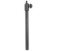 MAJORMENCH Telescopic 50cm Portable Mic Boom Pole Arm with 3/8 Screw Head, Handheld Microphone Boom Arm Extension Metal Connector for Dj and Karaoke Mic Stands
