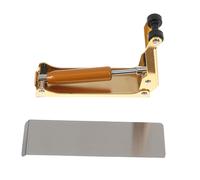 MAJORMENCH Ultra-thin Gold Piano Slow Closing Fall Device, Hydraulic Keyboard Cover Descend Control Buffer, Anti-pinch Protective Accessory for Piano Lid Safety