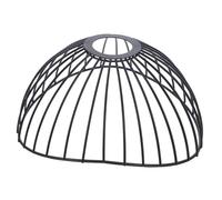 MAJORMENCH Vintage Industrial Metal Wire Floor Lampshade with Brightness Sturdy Iron Cage Light Guard for Bedroom Living Room Office and Cafe