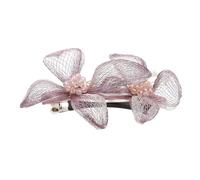 MAJORMENCH Vintage Pink Butterfly Hair Clips with Sparkling Zircon Elegant Spring Hair Barrettes for Women for Weddings Parties and Everyday Styling