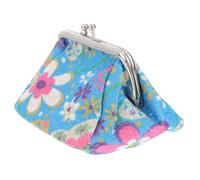 MAJORMENCH Vintage Polyester for Purse Flower Embroidered Women Cloth Wallet Secure Holding and Compact Design for Daily Use
