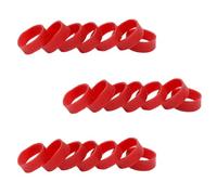 MAJORMENCH Widened Rubber Band Snowboard Brake Retainer Strap, High Elasticity Ski Brake Rubber Ring 60mm Diameter X 10mm Width X 1.5mm Thickness, 170 Pieces Outdoor Sports Accessory