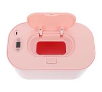MAJORMENCH Wipe Design Pp Material with Abs Wipes with Brand of Compatible Pink and Portable Warmer Dispenser USB Heating Travel Home Use