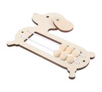 MAJORMENCH Wooden DIY Preschool Learning Handmade Calculating Bead Model with Puzzle-solving and Critical Thinking Features for Early Childhood Education in Preschools