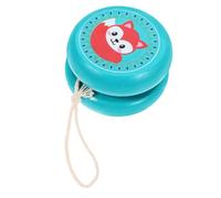 MAJORMENCH Wooden Yo Yo Ball Fox Style for Portable Plaything for Boys and Outdoor Fun and Skill Development