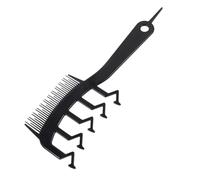 MAJORMENCH Z Shape Wide Tooth Comb Hair Styling Tool Lightweight Ergonomic Cutting and Part Comb for Salon Barbershop Home Use with Pointed Handle for Hair Trajectory