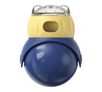 Majoxin Dog Interactive Toys Adjustable Food Dispenser Tough Slow Feeder Ball Treat Dispenser Dog Toys Puzzles Feeder for Small Medium Large Dogs to Keep Them Busy (Blue)