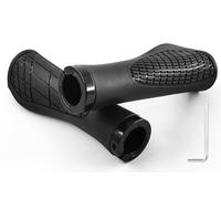 MAJOYLIFE Bike Handlebar Grips,Bicycle Handle Grips with Single Lock on Clamp for MTB/BMX,Road,Scooter and Folding Bikes (Black)