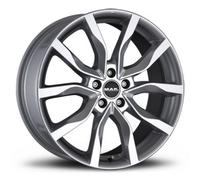 MAK HIGHLANDS Silver 6.5x16 ET40 5x114.3 Hub Bore 76 Alloy Rims