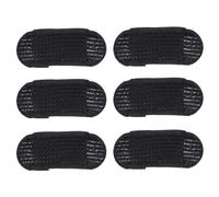 MAKABEE 6pcs Hairpin Hair Padding for Volume, Hair Clips for Fluffy Bun Base, Bang the Bubble Tail Nylon