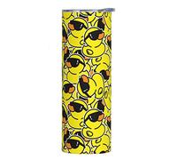 Makachen Cute Duck Stainless Steel Vacuum Insulated Coffee Tumbler Cup Travel Mug 20 OZ For Home, Office, Sport, Party, Gifts