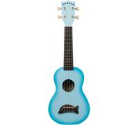 Kala Makala Dolphin Soprano Ukulele Light Blue Burst