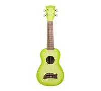 Makala Soprano Dolphin Ukulele (with bag) in Green Burst