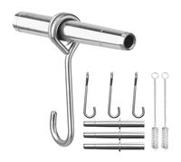 Makamsui Maple Syrup Tapping Kit, Stainless Steel Maple Tree Syrup Juice Taps Spout for Taking Birch and Maple Sap Spiles for Tapping Trees Making Maple Syrup Supplies B