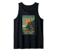 Makapu Point Shirt Lighthouse Trail Cliff Oahu Hawaii Tank Top