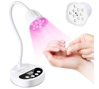 Makartt Cordless UV LED Nail Lamp White 50mW/cm² for Gel X Press-On
