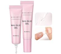 Makartt Solid Nail Glue Gel for Press On Nails, Long-Lasting 28 Days 30ml