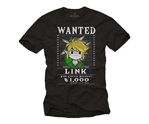 MAKAYA Gaming Tees - Link The Legend - T-Shirt Men Black M