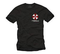 MAKAYA Mens Evil T-Shirt - Umbrella Corporation - Resident Tee