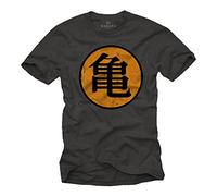 MAKAYA Roshi's Gym T-Shirt Son Goku Dragon Black Size XXXXXL