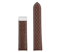 MAKAZHZZRM 20mm 22mm Leather Strap Fit For Tag Heuer Carrera Monaco Series Men's Quick Release Watchband Magnetic Folding Buckle Bracelet Black(Brown sk,20mm)