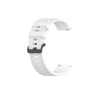 MAKAZHZZRM 20mm 22mm Sport Band Fit For Polar Vantage M M2/Grit X Pro Silicone Bracelet Strap Fit For Polar Pacer/Ignite 3 2/Unite Watch Wristband(White,20mm)