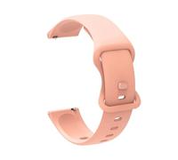 MAKAZHZZRM 20mm Silicone Strap Fit For Amazfit Bip U Pro Smartwatch Sport Bracelet Fit For Amazfit Bip S Lite/Bip/GTS 4 Mini/2 2E(Pink)