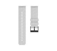 MAKAZHZZRM 24mm Width Silicone Watch Strap Fit For SUUNTO 9 Baro Bands Sport Silicone Repalcement Wristband Fit For SUUNTO Spartan/9 Baro Copper(White)
