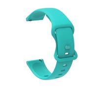 MAKAZHZZRM Fit For Garmin Forerunner 265 255 245 Watchband 20mm 22mm Silicone Strap Fit For Garmin Vivoactive 5 3 4/Venu 3 2/2 Plus/Sq 2 Bracelet(Mint,20mm)