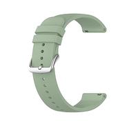 MAKAZHZZRM Fit For Mibro C3 C2 Smartwatch Strap 20mm 22mm Silicone Band Fit For Mibro Watch Lite 3 Pro/Lite 2/A1 A2/X1/T2/Color Bracelet(Light green,22mm)