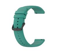 MAKAZHZZRM Fit For Mibro C3 C2 Smartwatch Strap 20mm 22mm Silicone Band Fit For Mibro Watch Lite 3 Pro/Lite 2/A1 A2/X1/T2/Color Bracelet(Pine green,20mm)
