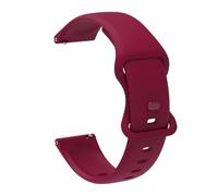 MAKAZHZZRM Fit For Mibro C3 T2 Smartwatch Strap 20mm 22mm Sport Quick Release Bracelet Fit For Mibro Lite2/A1 A2 X1/Lite/C2/Air(Wine red,22mm)