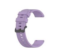 MAKAZHZZRM Fit For Zeblaze Stratos 2 Lite Smartwatch Strap 20mm 22mm Silicone Quick Release Bands Fit For Zeblaze Vibe 7 Pro/Btalk/Ares 3 Pro Belt(Purple,22mm)
