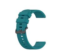 MAKAZHZZRM Fit For Zeblaze Stratos 2 Lite Smartwatch Strap 20mm 22mm Silicone Quick Release Bands Fit For Zeblaze Vibe 7 Pro/Btalk/Ares 3 Pro Belt(Dark green,22mm)