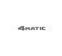 MAKAZHZZRM Glossy Black Letters GLE300 GLE320 GLE350 GLE450 GLE400 4Matic Emblem Fit For Mercedes Benz AMG Car Trunk Rear W166 C292 Logo Sticker(4Matic)