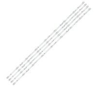 MAKAZHZZRM LED Backlight Strips Fit for UE55TU7002U UN55NU7095G UN55TU7090G L55M5-5A L55M5-5S L55M5-EX HRS-XM55T46-4X9 CRH-BP7 IC-B-VZAA55DB05(1 Sets - 4 Pieces)