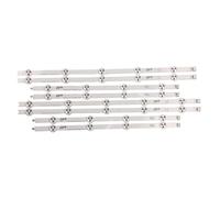 MAKAZHZZRM LED Strip 6916L-1455A 6916L-1456A 6916L-1457A 6916L-1458A For 42PFK6309 40L6453DB 42LA6300 42PFT6309 42PFH6309/88 LC420DUE PG F1(2 set)