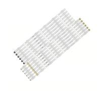 MAKAZHZZRM LED Strip Fit For Samsung UN50KU630D UE50JU6400U UE50JU6500 UE50MU6500 V5DU-500DCA-R1 500DCB BN96-34795A 34796A(2 set)