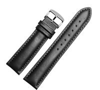 MAKAZHZZRM Nylon Strap Crocodile Pattern Plain Weave Cow Leather Watch Strap 18 | 19 | 20 | 21 | 22mm Black And Brown Universal(Blue Pink,20mm)